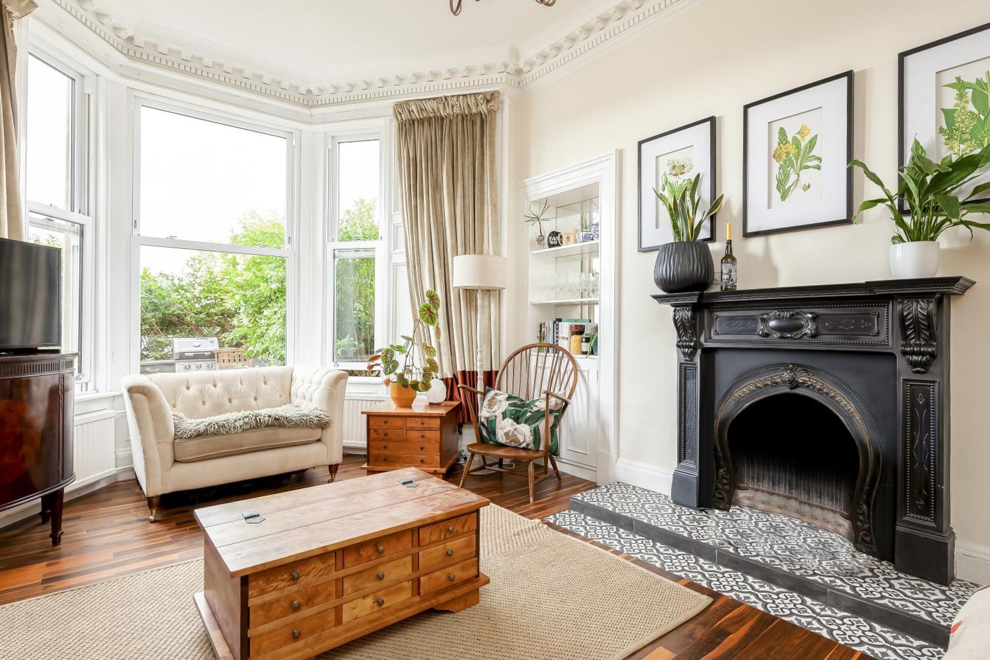 Stylish Victorian Apartment'S Close To The Botanical Gardens, Free Parking! Edynburg Zewnętrze zdjęcie